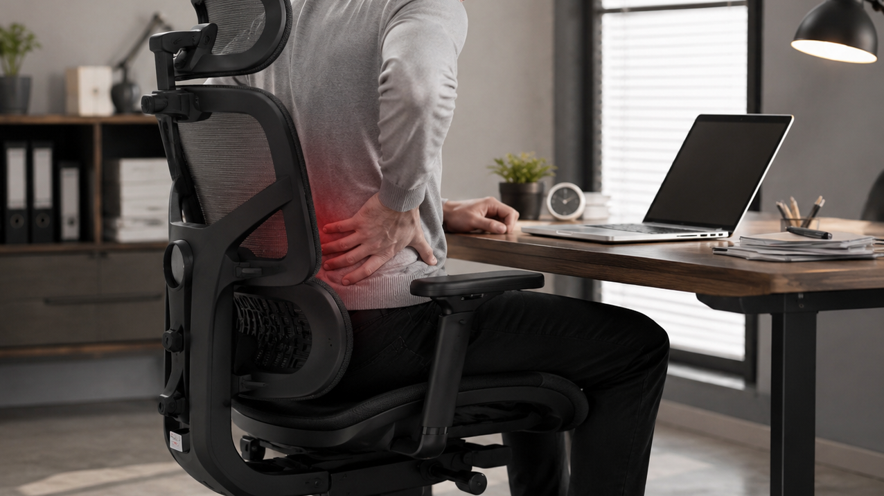 Bought an office chair and still uncomfortable? Here’s why