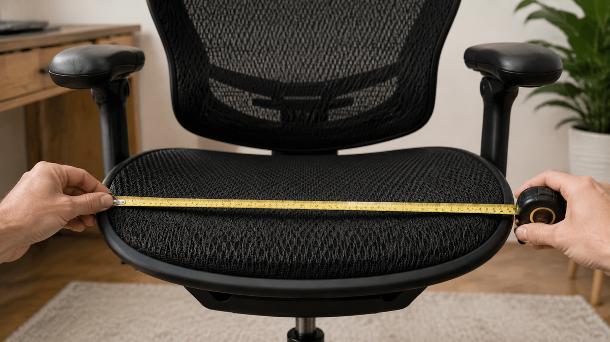 How to Measure an Office Chair Before Buying It Online