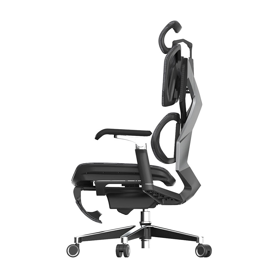 Left side view of SIHOO X5 Pro ergonomic gaming chair against a white background