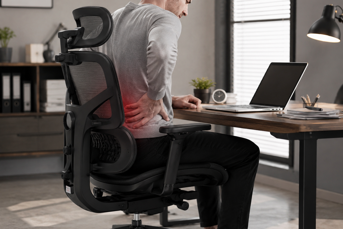 Bought an office chair and still uncomfortable? Here’s why