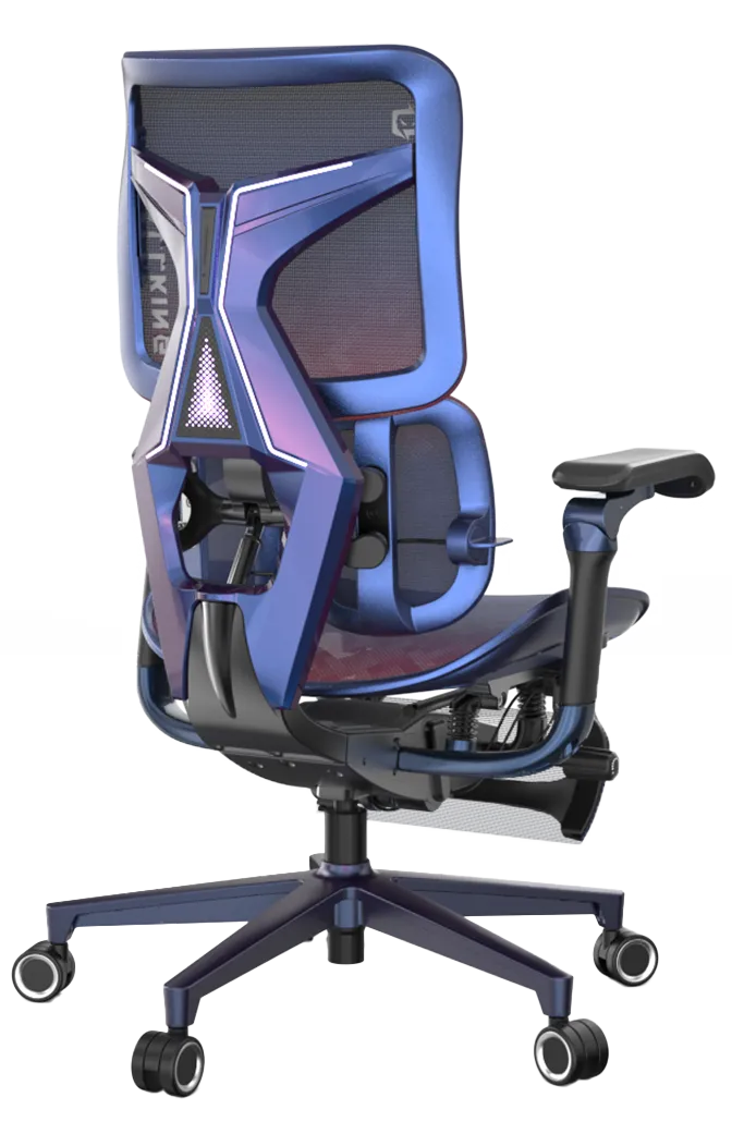 Semi-side back right view of an Xallking X3Pro ergonomic gaming chair in Australia