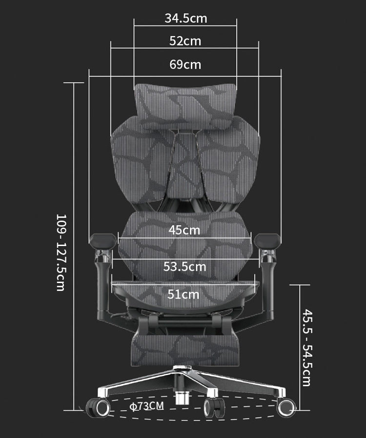 SIHOO X5Pro Sizechart