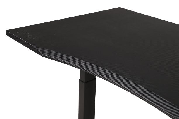 Carbon Fibre Pattern Black Height Adjustable Dual Motor 3 Stage Electric Sit Stand Desk - SIHOO AustraliaCarbon Fibre Pattern Black Height Adjustable Dual Motor 3 Stage Electric Sit Stand Desk