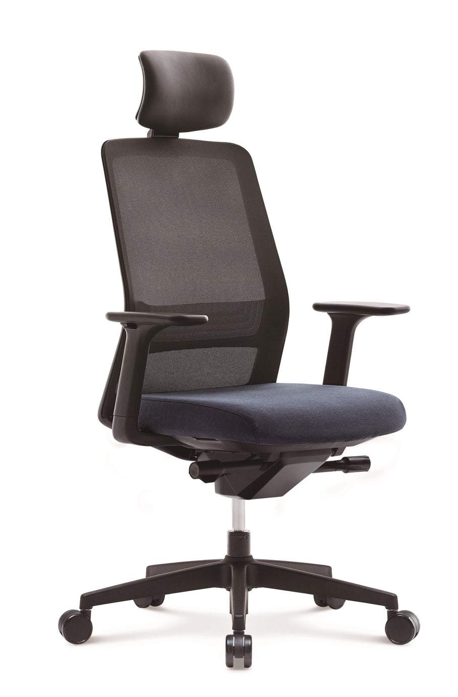 FURSYS SIDIZ T40 Black Frame Home Office Desk Chair with Headrest - SIHOO AustraliaFURSYS SIDIZ T40 Black Frame Home Office Desk Chair with Headrest