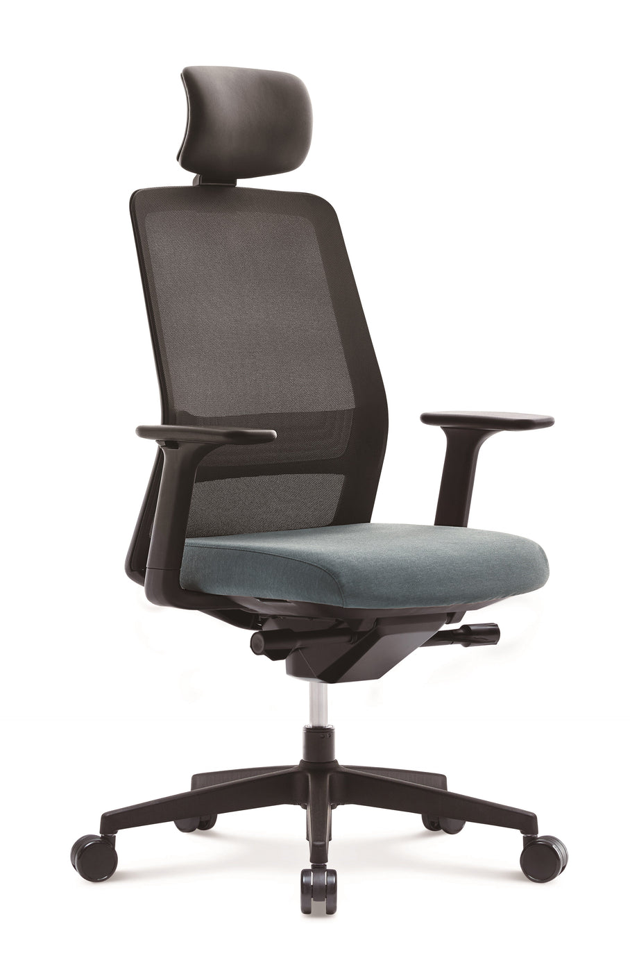 FURSYS SIDIZ T40 Black Frame Home Office Desk Chair with Headrest - SIHOO AustraliaFURSYS SIDIZ T40 Black Frame Home Office Desk Chair with Headrest