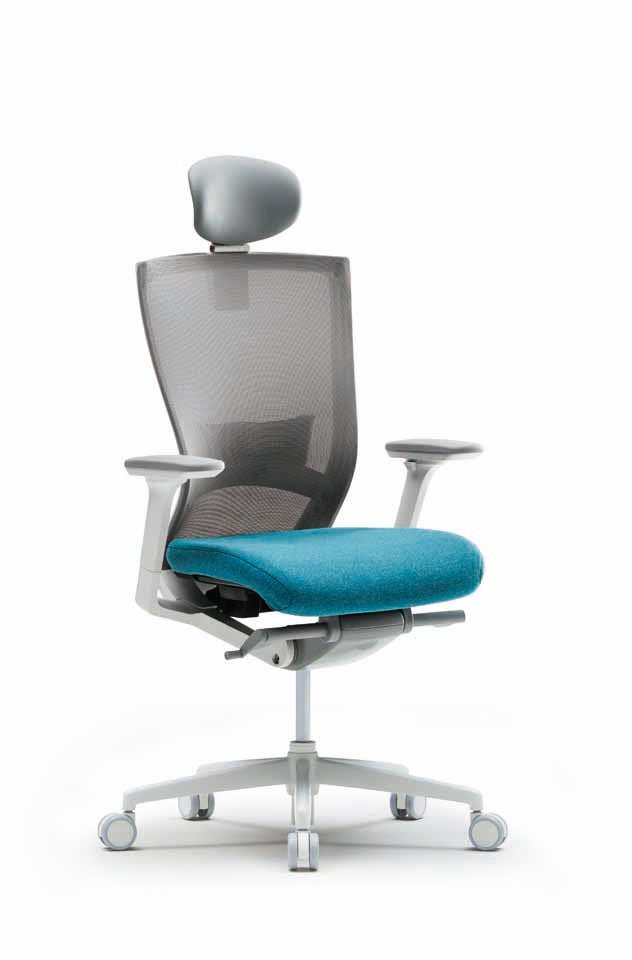 FURSYS SIDIZ T50 White Frame Office Desk Chair - SIHOO AustraliaFURSYS SIDIZ T50 White Frame Office Desk Chair