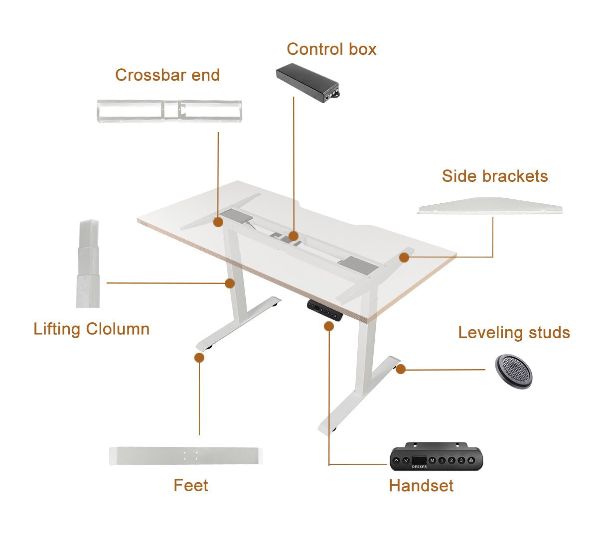 Height Adjustable Dual Motor 3 Stage Electric Sit Stand Desk - SIHOO AustraliaHeight Adjustable Dual Motor 3 Stage Electric Sit Stand Desk