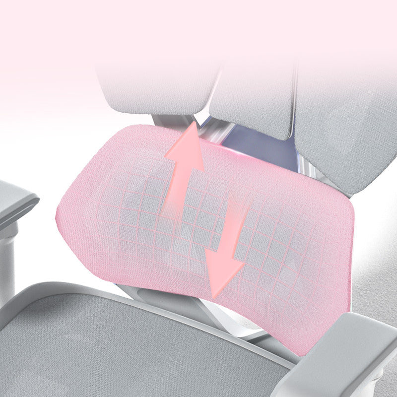Detailed view of the lumbar support on an Xallking X5FS ergonomic gaming chair in Australia