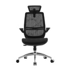 Front view of the black Sihoo M59 Pro ergonomic chair.