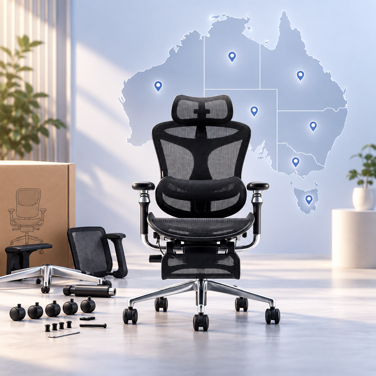 SIHOO office chair in a workplace